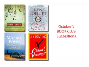Website - Oct Suggestions book club suggestions